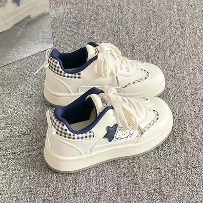 Damen Sneaker Sportlich Trendig Farbenfroh
