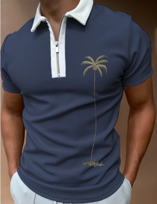 Herren Poloshirt Kurzarm Maritim Sportlich