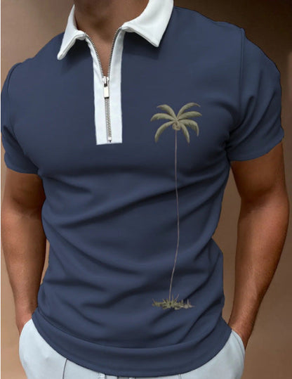 Herren Poloshirt Kurzarm Maritim Sportlich