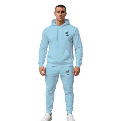 Herren Hoodie Set Bequem Jogginghose Sportlich