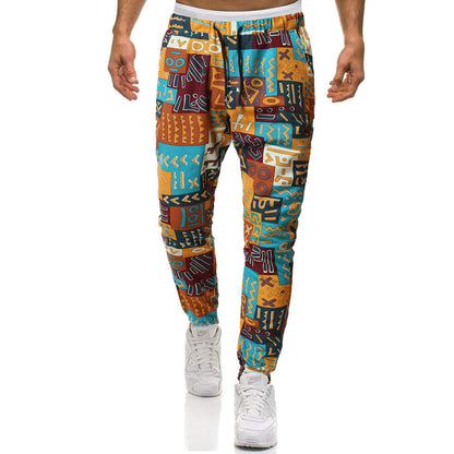 Herren Jogginghose Modern mit Coolen Mustern