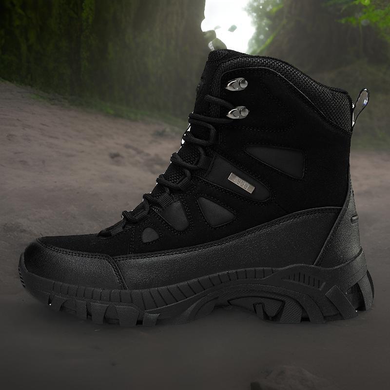Wanderstiefel Herren rutschfest mit Knöchelschutz Waterproof