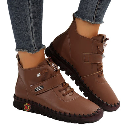 Damen Ankle Boots Modisch Komfortabel Rutschfest
