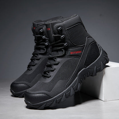 Herren Sportstiefel Atmungsaktiv Hoch Wasserfest