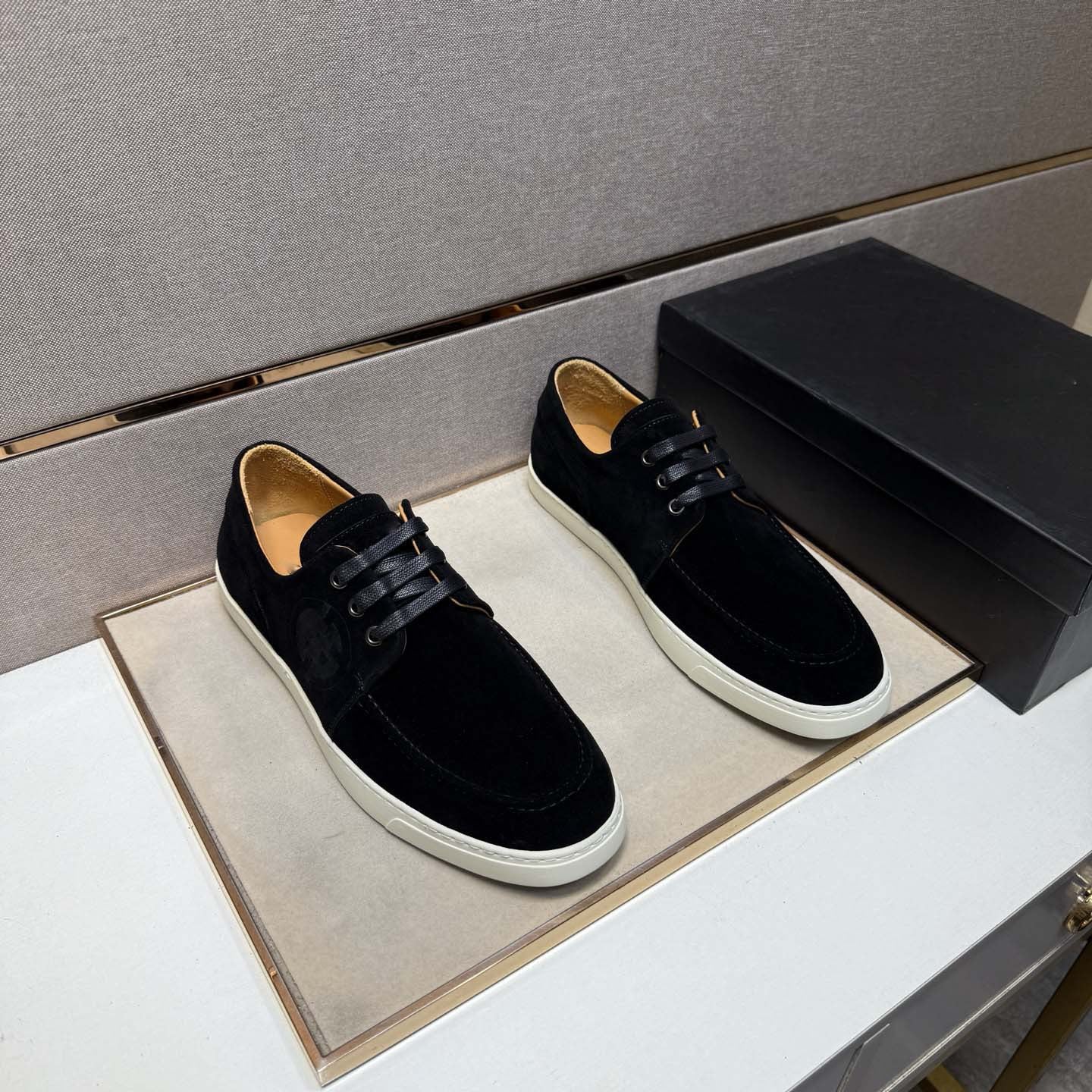 Damen Sneaker Mokassin Weichleder Rutschfest - BerlinGlamour