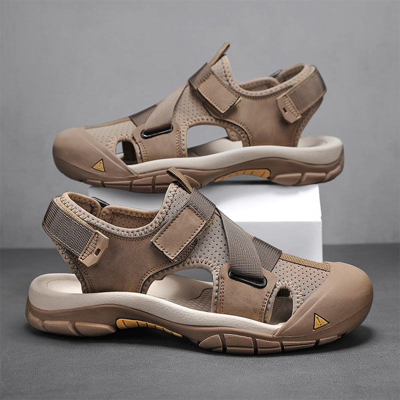 Damen Outdoor-Sandalen mit verstellbaren Riemen rutschfest