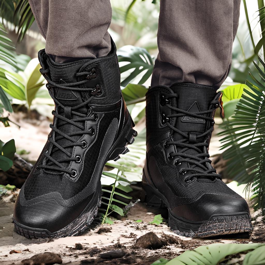 Herren Freizeitstiefel Rutschfest Wasserdicht Outdoor