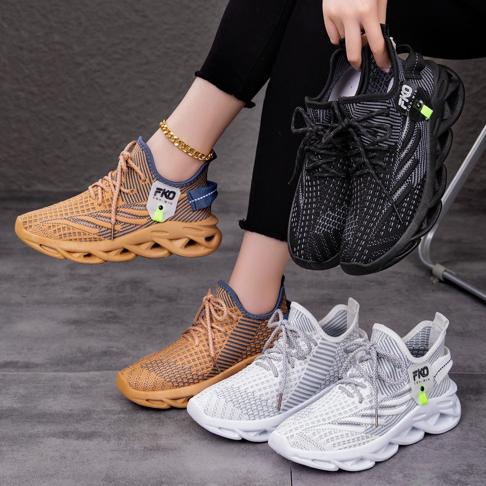 Damen Sportschuhe Laufschuhe Bequem Modisch - BerlinGlamour