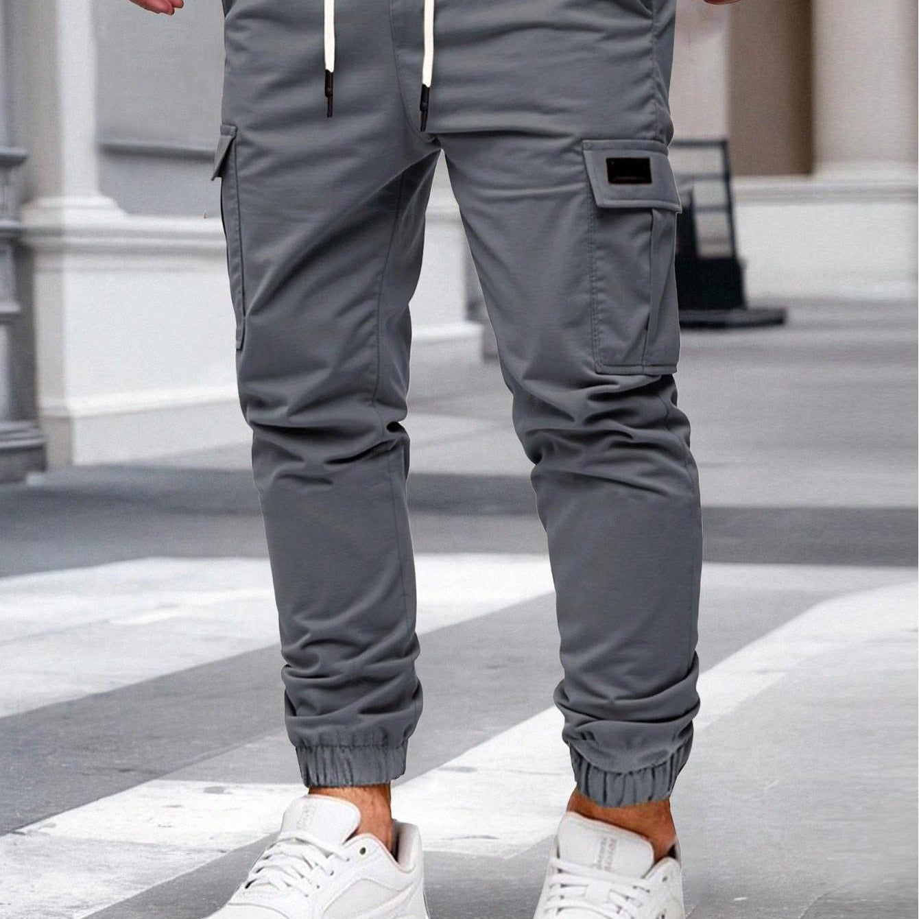 Herren Cargo-Hose Elastisch Bequem Vieltaschen - BerlinGlamour