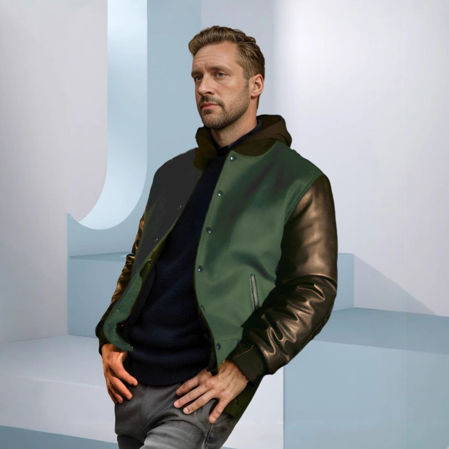 Herren Collegejacke Retro Style Berlin