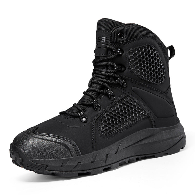 Herren Tactical Stiefel Griffig Atmungsaktiv Outdoor