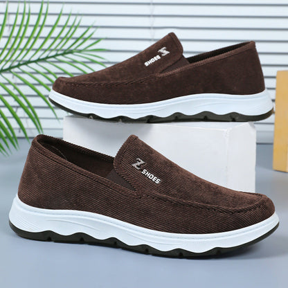 Damen Bequem Schuhe Stoffschuhe Rutschfest