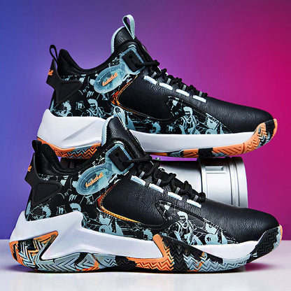 Damen Basketball Sneaker Stoßdämpfend Rutschfest Sportlich