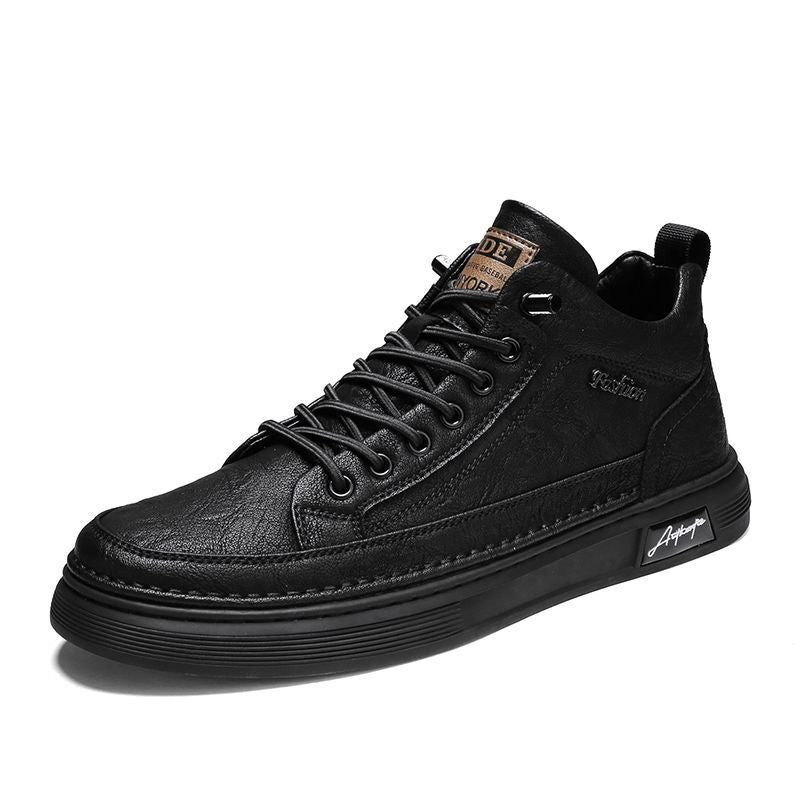 Damen Sneaker High-Top Strapazierfähig Robust Schwarz