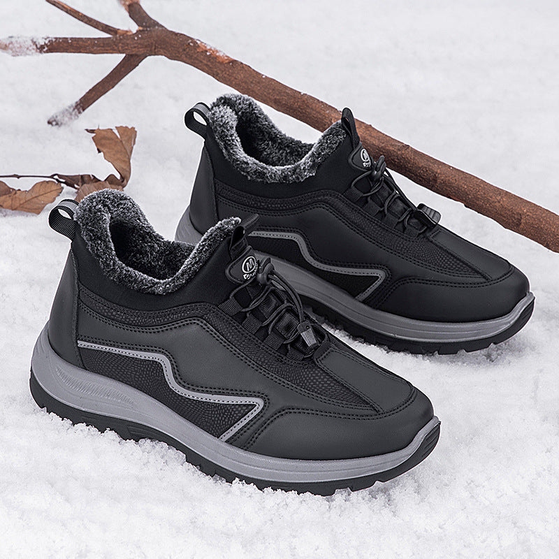 Damen Winterstiefel Warm Isoliert Thermo-Sohle