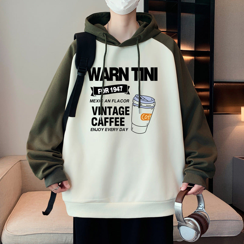 Herren Hoodie mit Grafikprint Trendy Berlin Style