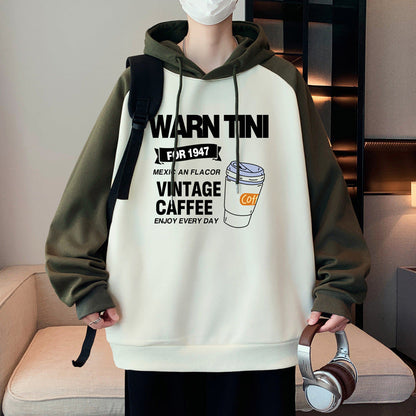 Herren Hoodie mit Grafikprint Trendy Berlin Style