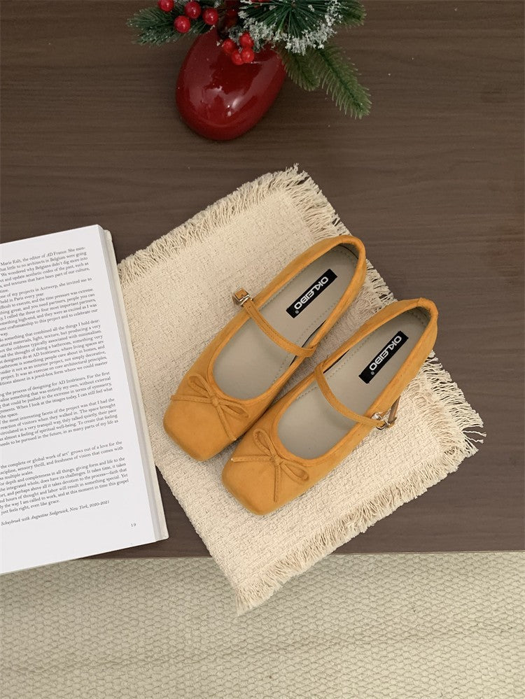 Damen Ballerinas Blumenmuster Elegant mit Riemen