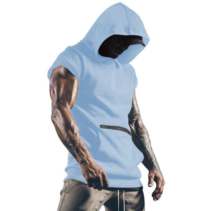 Herren Sportshirt Ärmellos Fitness Oberteil