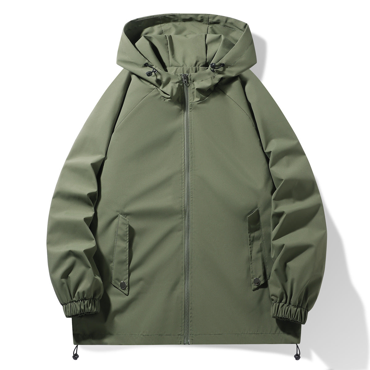 Herren Funktionsjacke Wasserdicht mit Kapuze und Elastik