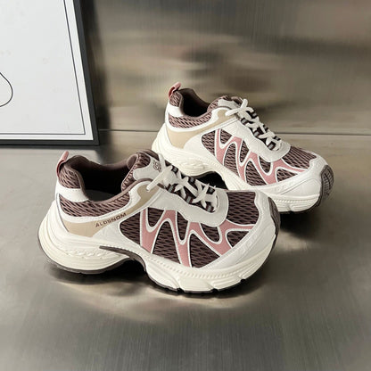 Damen Laufschuhe Leicht Mesh Atmungsaktiv