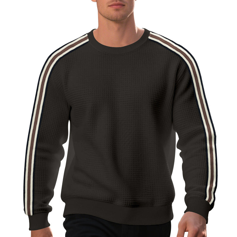 Herren Sweatshirt Modern Strukturiert Komfortabel