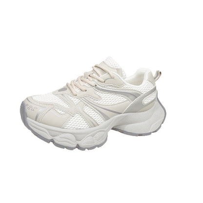 Damen Sneaker Sportlich Leicht Mit Luftdurchlässigem Mesh