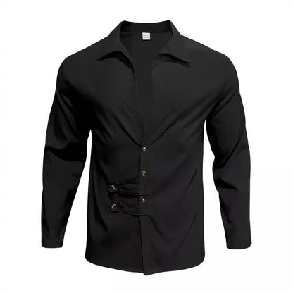 Herren Hemdjacke Modern Slim Fit Casual