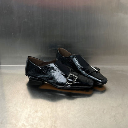 Damen Slipper Elegante mit Schnallenverschluss und Weichem Innenfutter