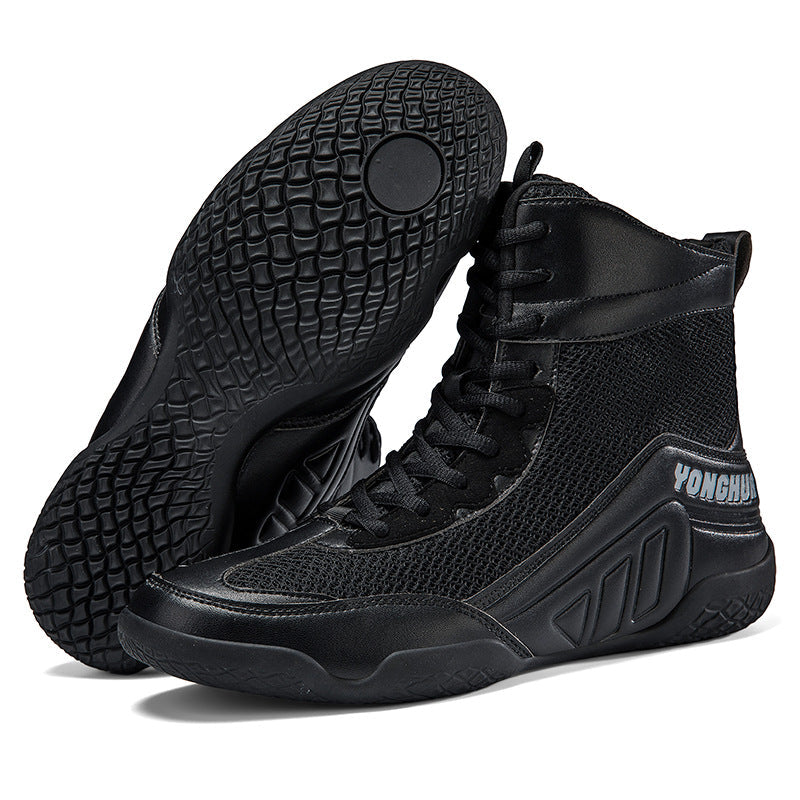Damen Laufschuhe Atmungsaktiv Rutschfest Schwarz Sport