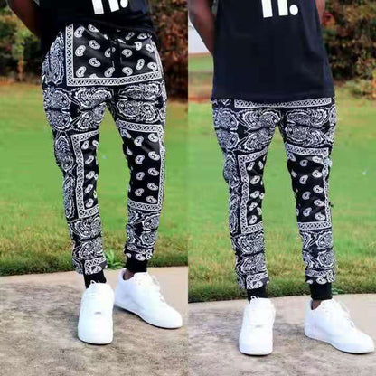 Herren Jogginghose Paisley Muster Trendig Sportlich