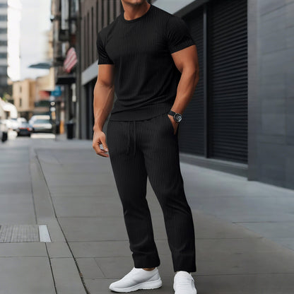 Herren Sportset Stylisch Modern Fitness Outfit - BerlinGlamour