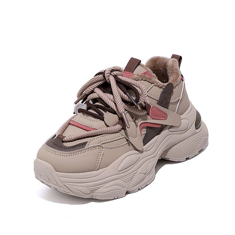 Damen Sneaker Chunky Bequem Atmungsaktiv Stylish