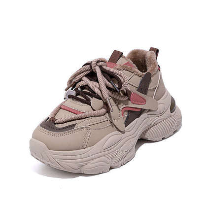 Damen Sneaker Chunky Bequem Atmungsaktiv Stylish
