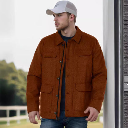 Herren Jacke Modern mit vielen Taschen Berlin Style