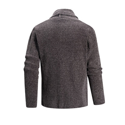 Herren Strickjacke Modern Offener Kragen Praktisch