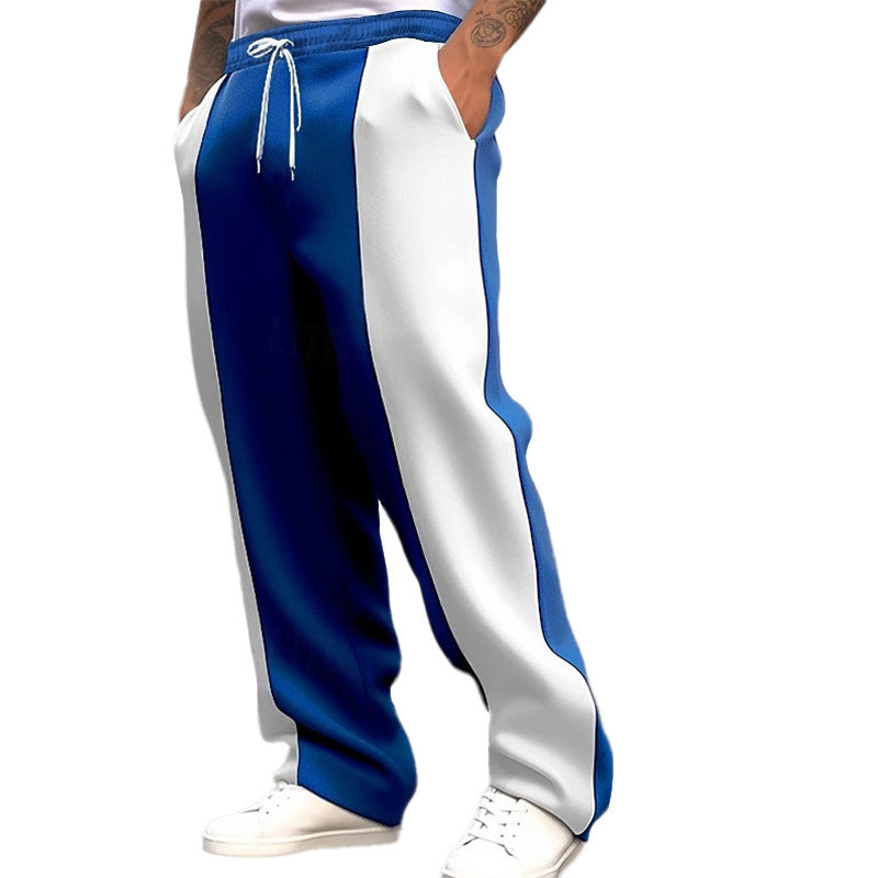 Herren Sport Hose mit Streifen elastisch und bequem