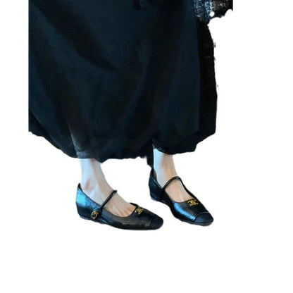 Damen Ballerinas Elegante Riemen Schmuck detail Modern