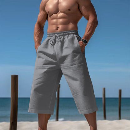 Herren Sommer-Shorts Bequem Elastisch Mit Taschen