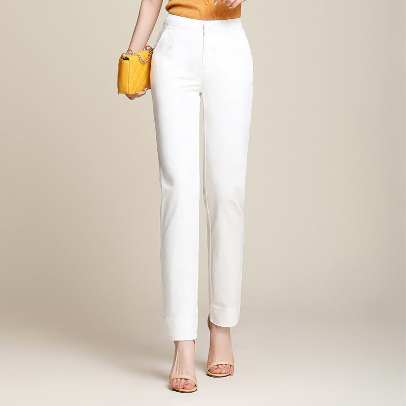 Damen Skinny Jeans Hose High Waist Schmal