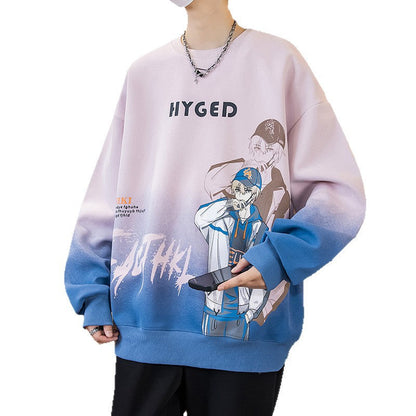 Unisex Sweatshirt Oversized Grafikdruck Berlin Style
