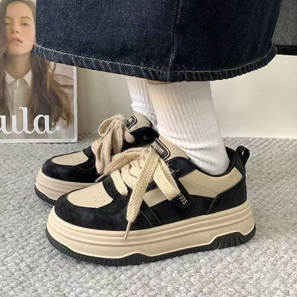 Damen Sneaker Bequem Chunky Sportlich Modisch