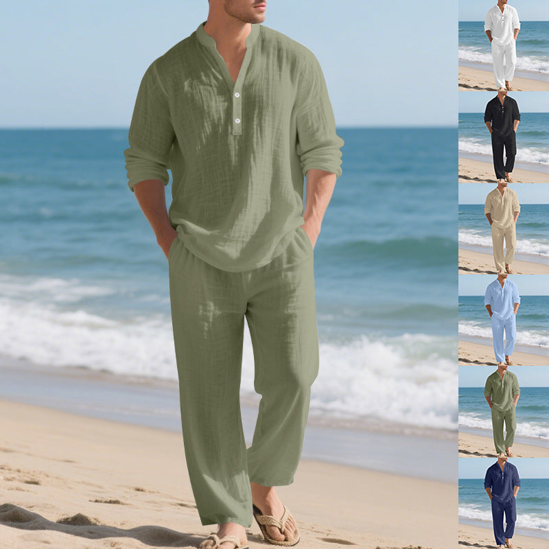 Herren Schlafanzug Bequem Glamour Schwarz