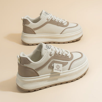 Damen Sneaker Hohe Sohle Sportschuhe Frauen