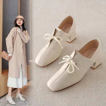 Damen Schnürschuhe Elegant Absatz Schuhe für Frauen - BerlinGlamour