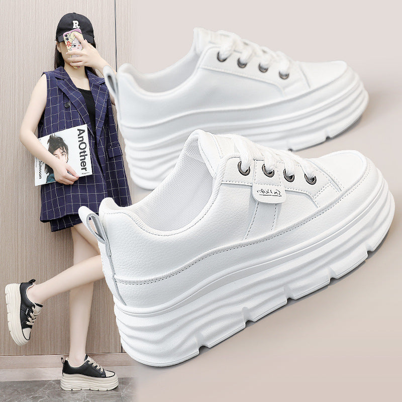 Damen Plateausneaker Trendy Komfortabel Mit Dämpfung - BerlinGlamour
