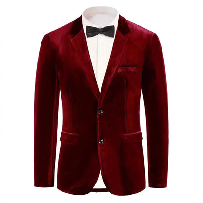 Herren Blazer Samt Elegant Berlin Style
