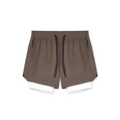 Herren Sport-Shorts Mit Innenfutter Funktionell