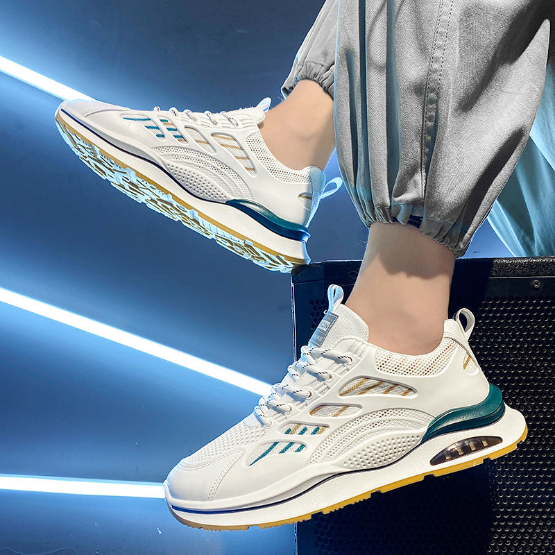 Damen Sneaker Sportlich Belüftet Flexibel Laufsohle