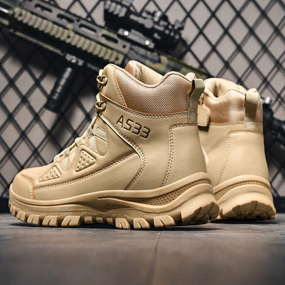 Herren Stiefel atmungsaktiv rutschfest Wasserfest